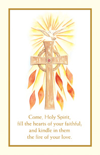 Spiritual Confirmation Holy Card