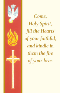 Banner Confirmation Holy Card