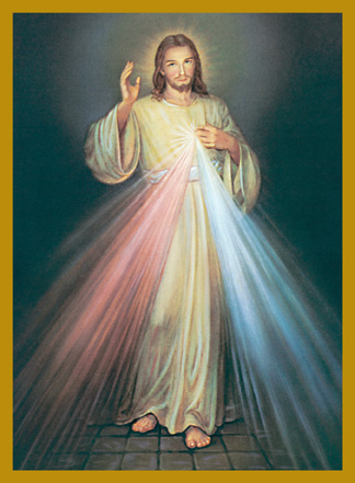 Divine Mercy Mass Card
