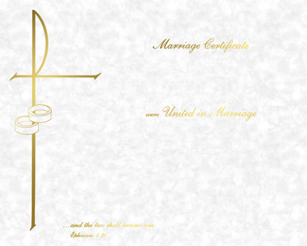 Parchment Create Your Own</nobr><br><nobr> Marriage Certificate