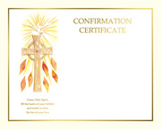 Spiritual Create Your Own</nobr><br><nobr> Confirmation Certificate
