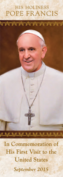 Pope Francis Bookmark