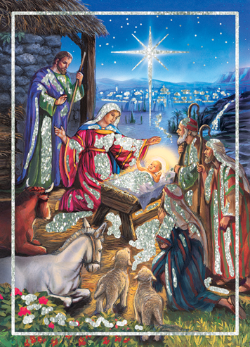 Nativity with Shepherds