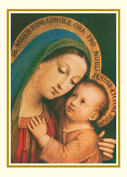 Madonna and Child Note Card