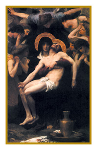 Pieta Holy Card