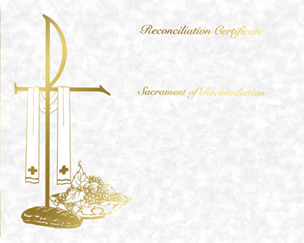 Parchment Create Your Own</nobr><br><nobr> Reconciliation Certificate