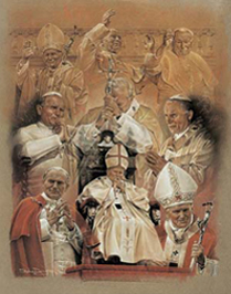 Pope John Paul II Print