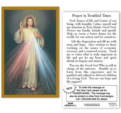 Divine Mercy - Prayer in Troubled Times