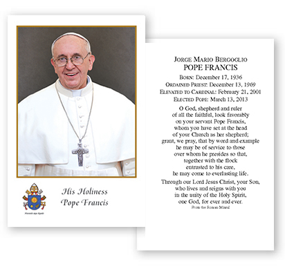 Pope Francis_Formal Vatican Portrait_Shepherd and Guide Message