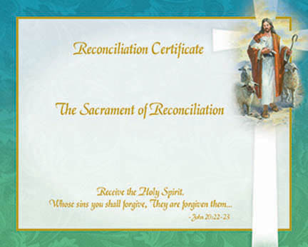 Inspirational Create Your Own Reconciliation Certificate