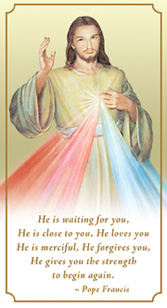 Divine Mercy with Pope Francis Prayer