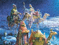 They Come Bearing Gifts 550 Piece Jigsaw Puzzle