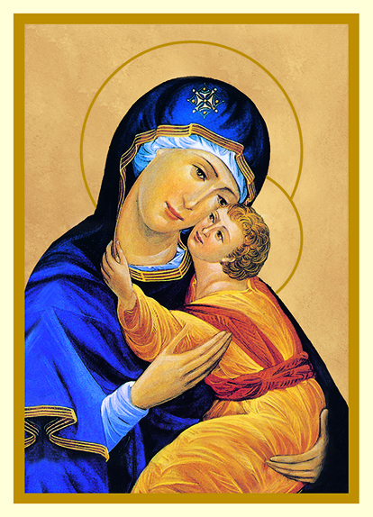 Madonna and Child Thank You