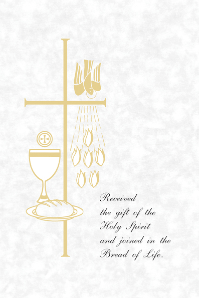 Parchment Communion/Confirmation Bulletin