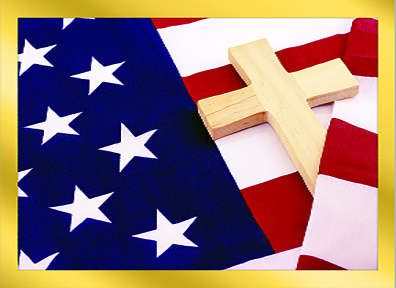 God and Country Note Card