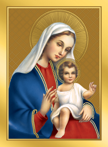 Madonna and Child Icon