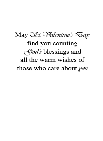 St. Valentine's Message
